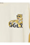 Zero Roba Collar Tiger Printed Boy's T-Shirt for Style Enthusiasts from Uzg Store - 4