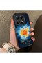 Mi 14t Pro 5g Compatible Silicone Edge Hard Back Case Star Pattern Lover Couple Phone Case - 3