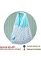 New Born Baby Ventilated Cradle Cloth/Jhula/Jhoola/Hanging Swing/Cradle Cloth (Blue) - 6