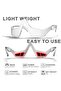 Under-Eye Red Light Therapy Device,Microcurrent Eye Massager,for Bags,Dark Circles,Wrinkles - 4
