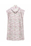 Printed Towel Poncho, 80x100 Oversized Beach, Pool, and Post-Shower Towel—Pink Wave Pattern—has a defect - 2