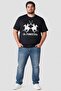 Men Crew Neck Short Sleeve Brand Logo T-Shirt, Dark Navy - 2