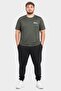 Men Sportswear Fit Short Sleeve Training T-Shirt, Olive - 2
