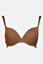 Women 3 Pcs Solid Padded Push Up Bra, Multicolor - 6