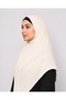 Women’s Hijab – Elegant Modest Islamic Headscarf for Muslim Women, Full-Coverage Hijab with Stylish Stitched V-Shape Detail - 3