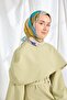 Twill Silk Scarf Mid-Century Morcivert - 2