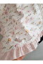 Stroller Cover and Cushion, Double Layer with Ruffles and Zipper, Newborn Baby Products, Stroller - 5