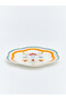 Rmz Gi̇yi̇m Farkiyla Porcelain Cake Plate with Floral Embroidery and Border - 2