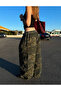 Y2K Camouflage Pattern Unisex Baggy Pants - 3