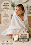 Washed 90X90 cm 100% Cotton Muslin Baby Blanket Multi-Purpose Cover White - 6