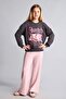 Kpop - Demon Hunters Relax Fit Crew Neck Printed Sweatshirt Girls I3550A826Au - 2