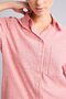 Regular Fit Shirt with Collar Flaps Cotton Long Sleeve Shirt H9508Ax26Au - 4