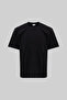 Men's Basic Relaxed Slim Cotton T-Shirt Black