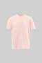 Men's Basic Relaxed Thin Cotton T-Shirt Powder Pink