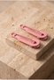 Girl's Hook-Shaped Clip Buckle Dark Pink - 2