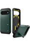Tough Armor Google Pixel 11 case [MagSafe compatible] Military Grade cover with Kickstand - Abyss Green