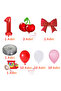 Rönesans Cherry Themed Luxury Birthday Celebration Set Age-9 - 2