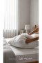 Nano Silicone Filled Hotel Pillow Set |   2 Pieces |   900Gr |   Ultra Full Form |   Rollpack Packaging |   Micro Fabric - 3