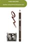 Eye Pencil Matte Intense Color Creamy Texture Distributable 1.1 g + Dual Sharpener Brown