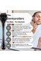 540 Needles Titanium Tip 0.75 mm Sparse Hair and Facial Care Dermaroller Skin Massage Tool - 5