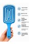 Comb Hairbrush and Comb Miraculous Comb Hair Styling Set Antistatic Hair Styling Comb Magic Comb Comb Set Hair Care Hair Massage Comb Hair Detangling Comb Comb Set Curly Hair Comb - 3