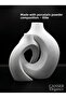 Premium Ivy Lover Double Vase Decorative - 16/13cm