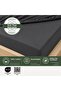 Home Premium Elastic Fitted Sheet – Oeko-Tex Certified, Soft Cotton Fitted Sheet, Breathable, Flexible Edges, Non-Slip, Anti-Sweat Bed Sheet - 2