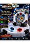 Meleegyro 4-Piece Metal Beyblade Arena Set 4 Spinning Tops 2 Launchers