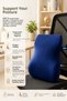 Ergonomic and Orthopedic Back Cushion for Correct Support and Comfortable Sitting - 2