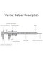 150mm Stainless Steel Mechanical Caliper - Sliding Manual Caliper - 5