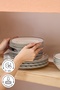 Elegance Bone 50Th Anniversary Signature Collection Korean 24-Piece Dinner Set for 6 People - 8