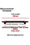(Hard Plastic) 10 Pieces Polavit 160 mm Black Furniture Kitchen Drawer Cabinet Cupboard Handle Handle Handles - 3
