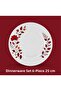 Service Plate Set of 6 25 cm