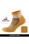 2-Pack Seamless Men's and Women's Athletic Running Walking Exercise Activity Sports Socks with Towel Bottom 3594 - 2