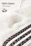 Set of 4 Hand and Face Towels 50X90 cm Leopard Elegance - 3