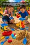25 Piece Mega Beach Play Set - Mixed Sea Garden Sand Toy with Wheelbarrow and Mill - 2