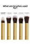 54-Piece High Pigmented Shimmer Eyeshadow Palette and 5-Piece Blending Brush Set - 5