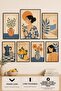7-Frame View of the Mediterranean |   Lemon |   Olive |   Modern |   Italian & Mediterranean Style |   Living Room, Office, Kitchen and Study Room Wall Decor