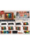 132 Pieces Retro Tv Building Blocks Set Compatible Classic Assemblable Parts Decorative Model Building Toy - 5