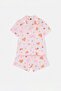Pink Girl's Pajama Set Tkdss26Pt00024 - 4