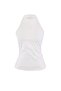 Ekru Düz Fitted Boyundan Bağlamalı Kolsuz Büzgülü Paper Touch Örme Bluz TWOSS26BZ00274 - 5