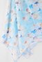 Multi Color Floral Print Tulle Handkerchief Skirt Knitted Large Size Dress Tbbss26Ah00107 - 6