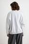 Kar Melanj Kalın Oversize/Geniş Kalıp Slogan Kabartma Nakışlı Örme Sweatshirt TWOAW27SW00028 - 4