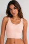 Cotton Thick Strap Crop Women's Tank Top