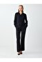 Black Long Sleeve Lace Detailed Short Woven Shirt - 2