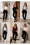 Women's High Waist Boyfriend Denim Pants - 6