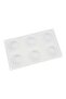 Cake Pastry Baking Chocolate Candy Sweet Sphere Oblate Wavy Silicone Mold 6 Pieces GT098 - 5