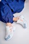 Women's Sports White Powder Sneakers - 3