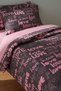 Love Single Duvet Cover Set with Elastic Band, Natural Healthy Cotton