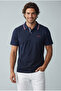 Men Short Sleeves Cotton Blend Polo